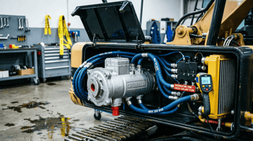 Почему греется гидравлика на Caterpillar 336D: причины и список запчастей для ремонта